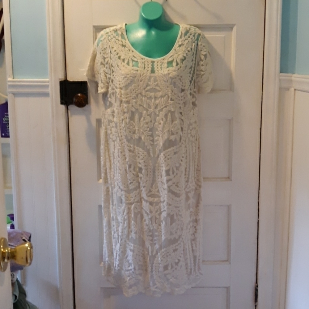 Catos 14/16 layered lace midi dress summer spring
